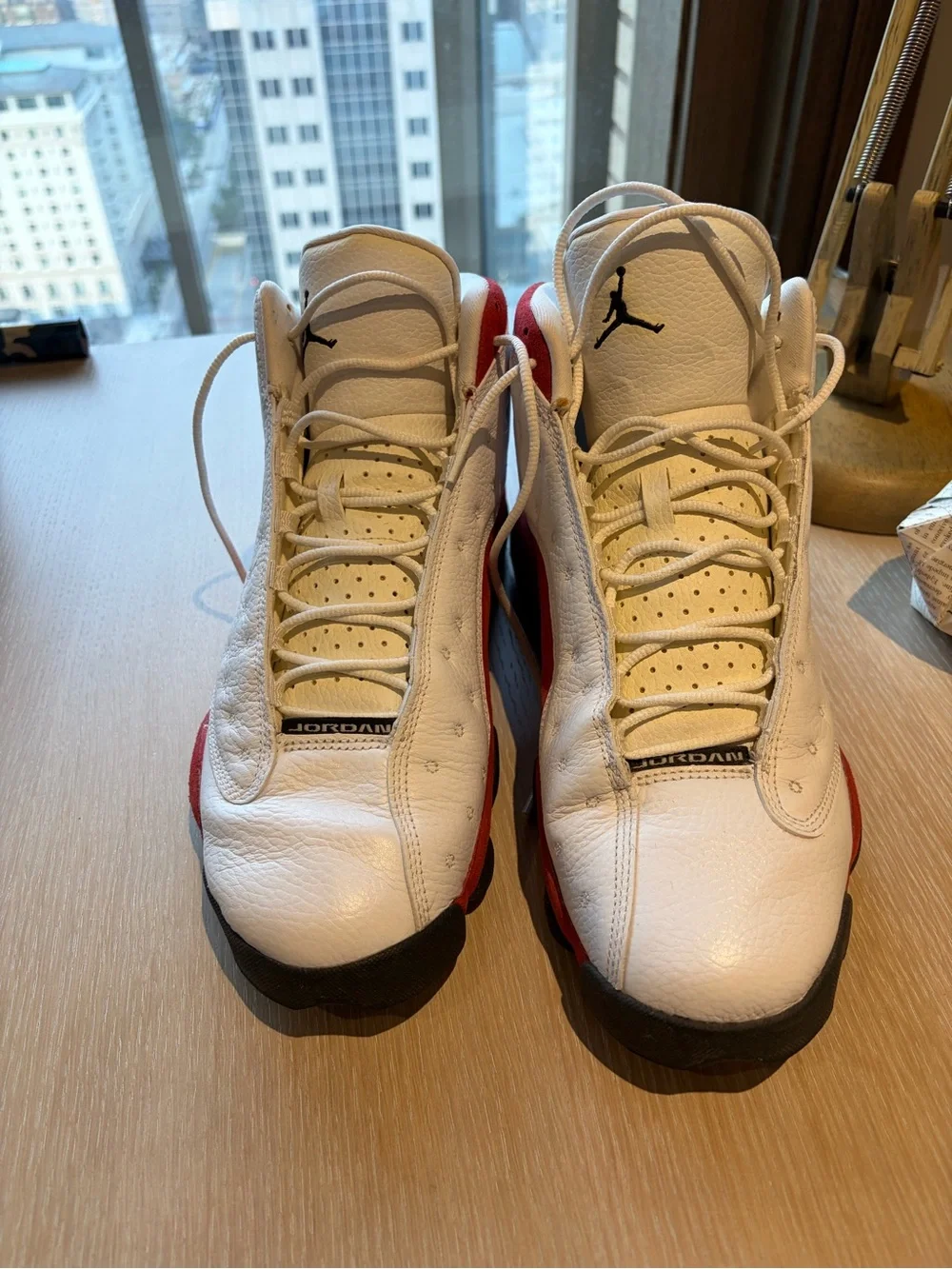 Air Jordan 13 retro cherry sneakers